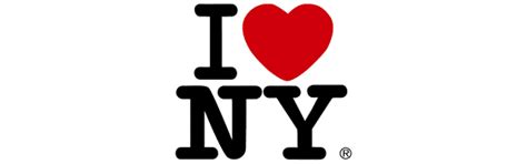 nyc logo|A Brief History of the “I Love New York” Logo .